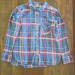 Woolrich Button Down Long Sleeve Top